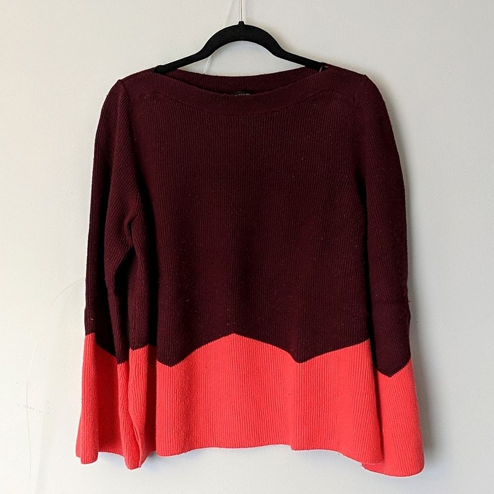 2 tone sweater